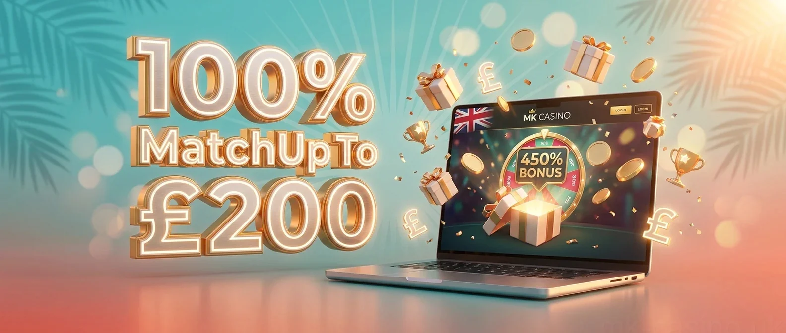 100% MatchUp To £200
